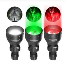 UniqueFire 1504 67mm LENS 5W 940nm 850nm LED Infrared Illuminator Flashlight 