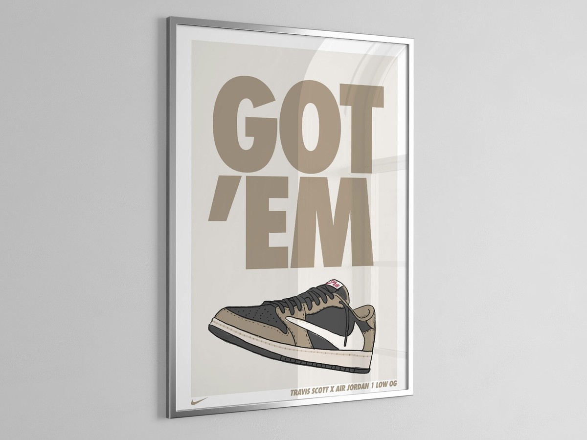 Nike Got Em Travis Scott Poster Print Wall Art