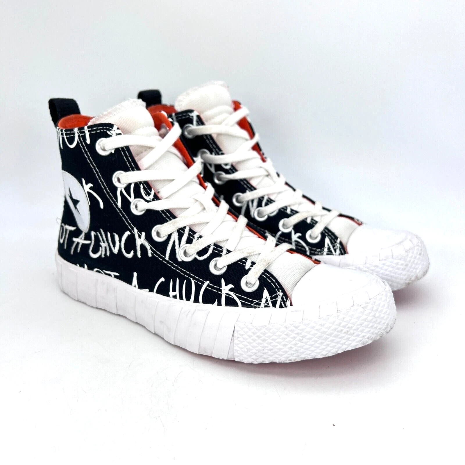 Scarpe da bambino Converse Chuck Taylor Not a Chuck Unt1t3ld nere 266514C taglia 5 5
