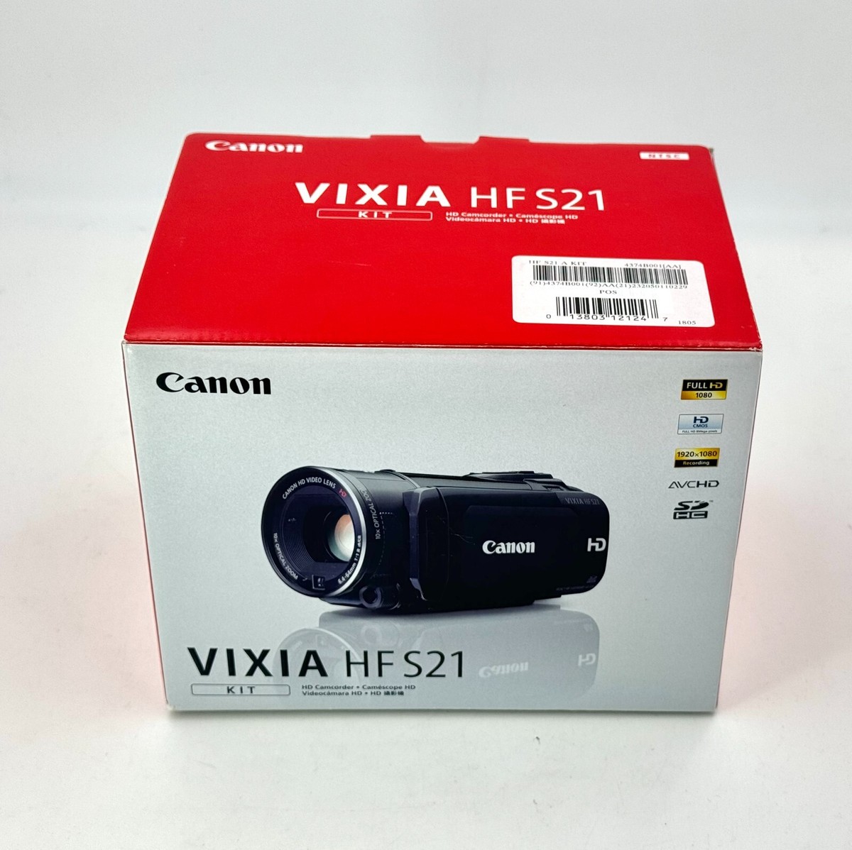 Canon　iVIS HF S21 Canon VIXIA HF-S21 Video Camera