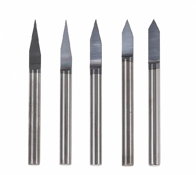 30pcs new CNC router Carbide PCB Engraving Bits 15° 0.1/0.2/0.3/0.5/0.8/1.0mm [M - Image 3 of 3