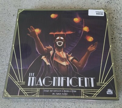 The Magnificent (Board Game, 2019) Aporta Games dice drafting tile laying NEW