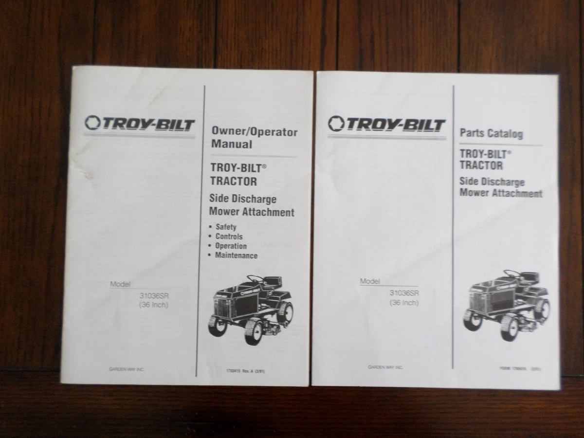 Troy bilt online 36 inch mower