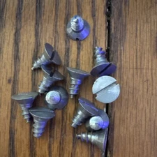 Antique Wood Screws 12 X 1/2” Flat Head Slotted American Made 12 Pk Free Ship