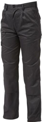 260G CARGO WORK TROUSERS BLACK 40W 31L - APIND BLACK 40W/31L - Picture 1 of 1