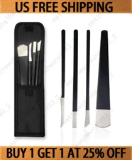 4PCS Pedicure Knife Set Steel Cuticle Remover Foot Ingrown Toenail Callus Repair