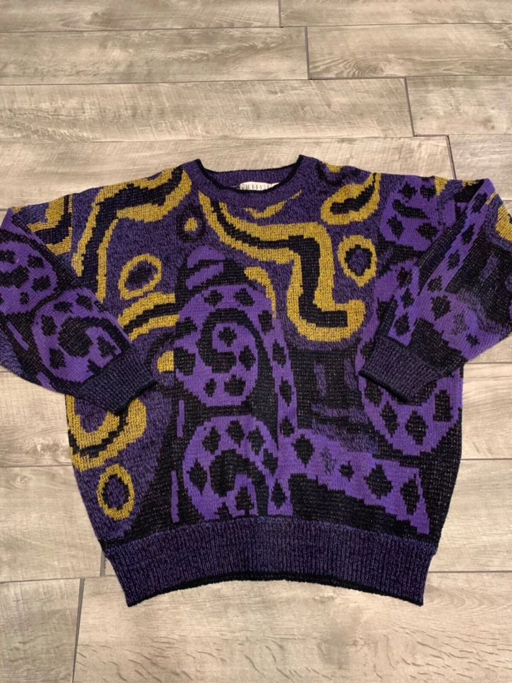 Suéter Pullover City Streets Hip Hop Rap Biggie Cuello Redondo Para Hombres Talla Grande De Colección Foto 3 de 4