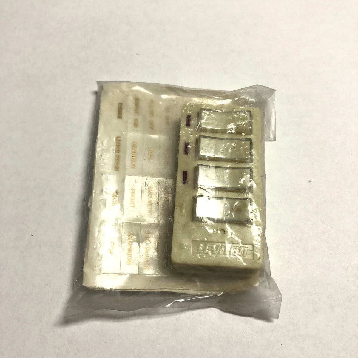 Leviton 164502D DHC Button, Address, On/Off Wall Mounted, 55 OFF