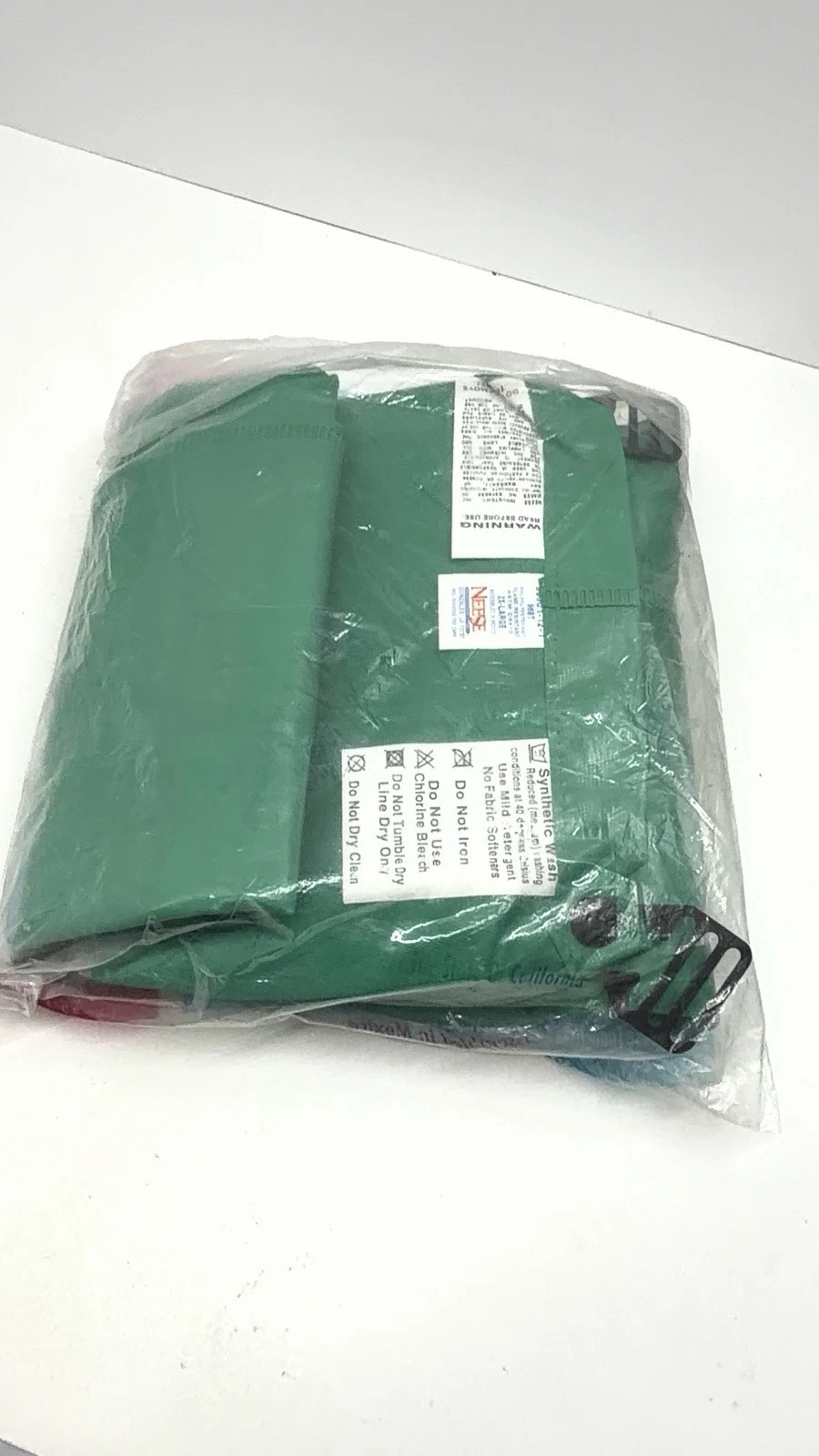 Neese 96BT PVC Bib Overalls 2XL Green Rain Workwear New 96001-12-1 - product detail image 12