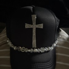 Black Trucker Hat Adjustable Breathable Rhine...