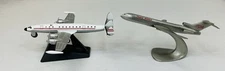Trans World Boeing 727 Pewter 5” & Trans World Constellation Desktop Models