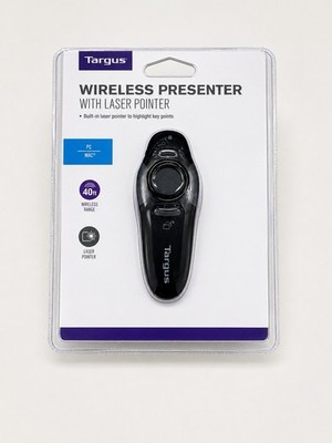 Targus Wireless Presenter with Laser Pointer 40ft Range