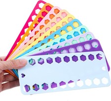 10PCS Embroidery Floss Thread Organizer Cards Needlepoint Sewing Storage Tool