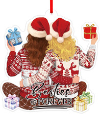 Friendship Gifts for Women - Bestie Gifts for Women - Acrylic Besties Ornament f