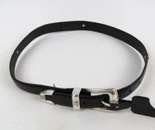 Belt Genuine Pure Grain Leather Western Silver Concho Decor Size M 32" Long NEW