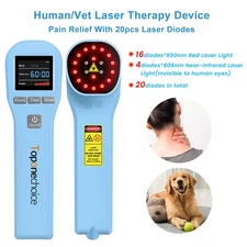 Infrared Red Light Therapy, Pet Dogs Treatment Device for Muscle Pain Relief 