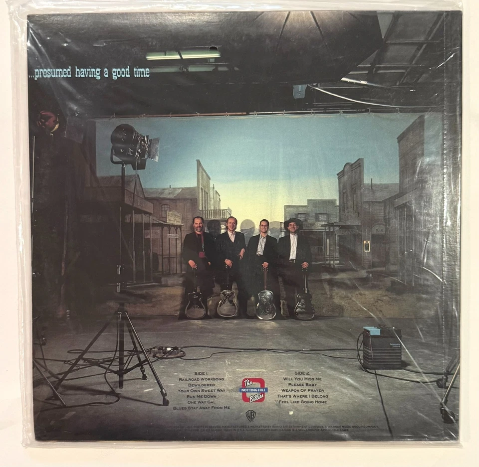 SEALED! The Notting Hillbillies – Missing... Presumed Having A Good Time OG 1990 Foto 2 de 2