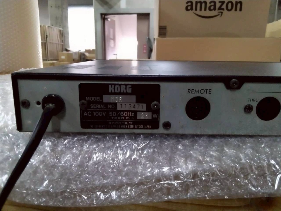 KORG M3R Korg M3R Synthesizer Module Rack Very Good OD - Image 2 of 4