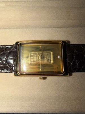 Jules Jurgensen Watch .999 Fine Gold Ingot Never Worn W/COA  display picture 1