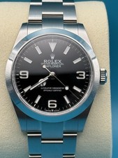 2026 Rolex Explorer 40mm Stainless Steel Black 224270 Unworn Complete Set