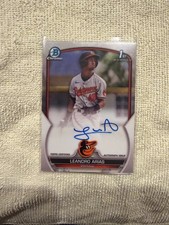 2023 Leandro Arias  Bowman Chrome  Auto