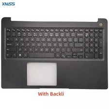 New Palmrest Upper Cover US Keyboard W/ Backlit For Dell Latitude E3500 3500
