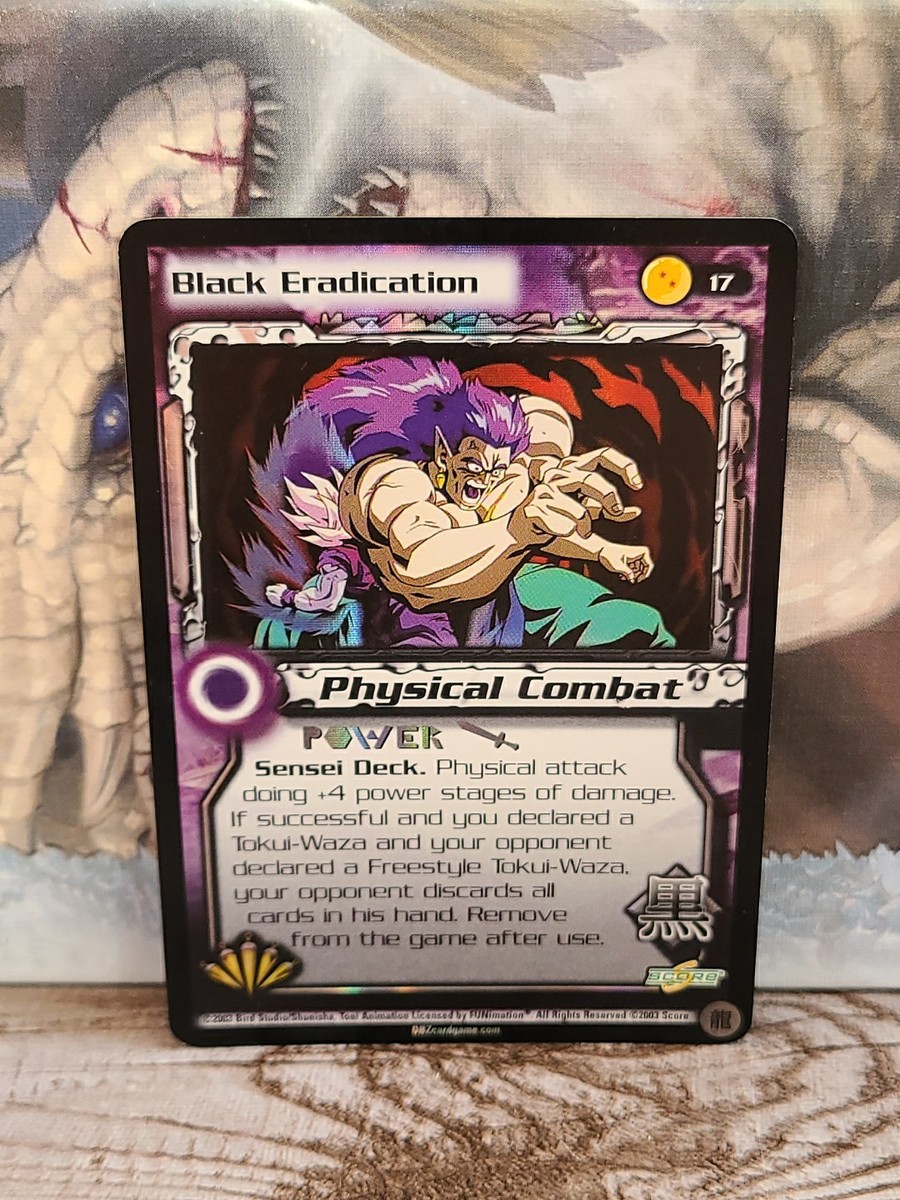 Dragon Ball Score CCG - Black Eradication - 17 Foil Limited