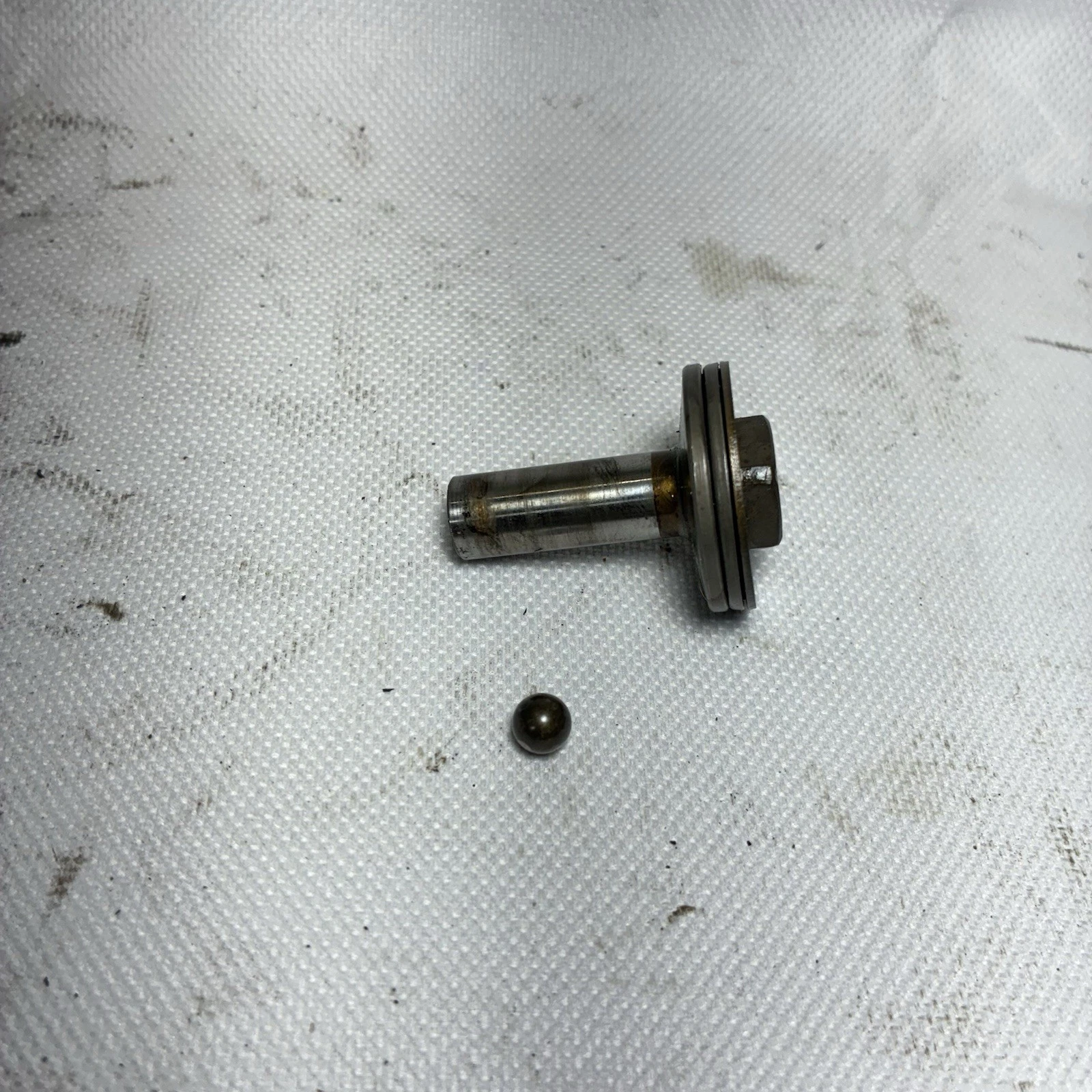 Suzuki rm250 1985 Clutch Push Piece Actuator Lifter RM 250 oem 81-85 Ball