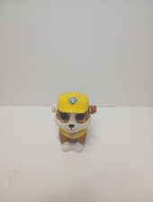 Ty Mini Boos Paw Patrol Rescue Pups Rubble Construction Dog Action Figure 2017