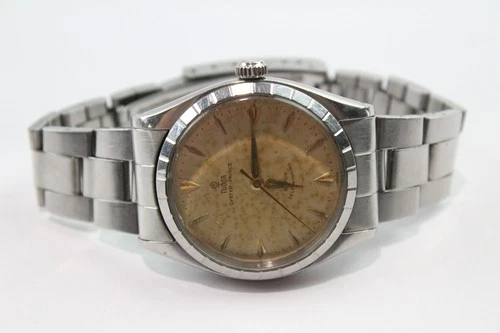 Vintage Tudor Oyster Prince Watch on Rolex Signed Bracelet Automatic WORKING