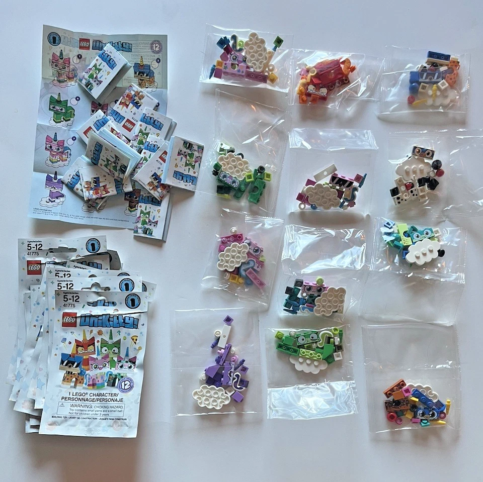 LEGO Unikitty!: Unikitty! Collectibles Series 1 (41775) COMPLETE 12 Minifigures - Image 4 of 4