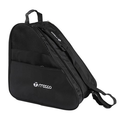 Roller Skate Bag, 3 Layer, Breathable Ice Skate Bag with Adjustable Shoulder ...