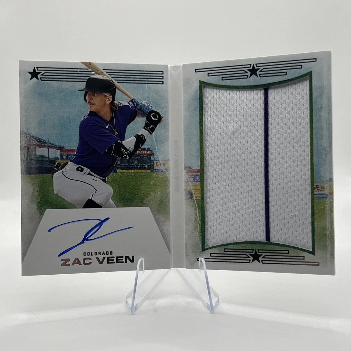 Zac Veen 直筆サイン&ジャージ　２枚セット　マイナー大注目　auto 2024 Panini Boys of Summer - Zac Veen #FFB-ZV for sale | eBay