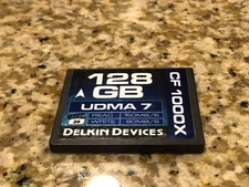 Delkin Devices 128GB CF 1000X UDMA 7 Memory Card