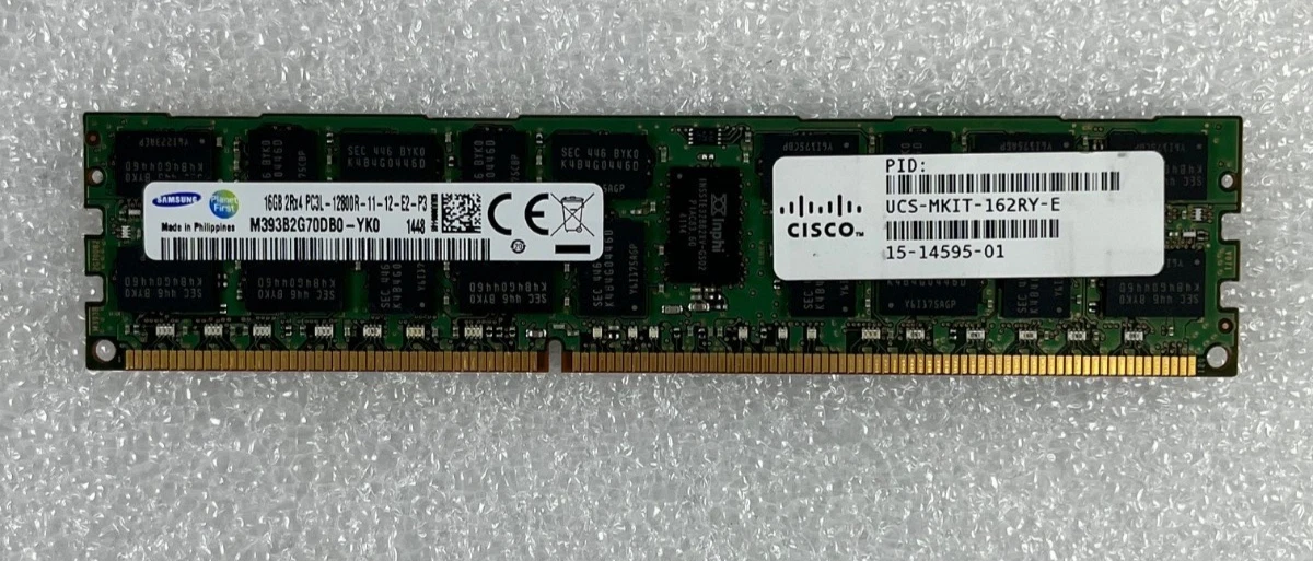 25+ PC3-12800 (DDR3-1600) 16 GB ECC Network Server Memory (RAM