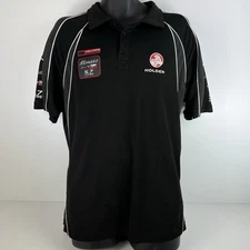 Holden Performance Licensed Monaro CV8 Z 5.7 Litre Polo Shirt Mens XL Black/Red