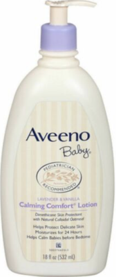aveeno baby calming comfort lotion 18 oz