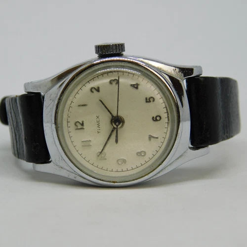 Vintage Timex Shock Resistant Wind-up Analog Women's Watch