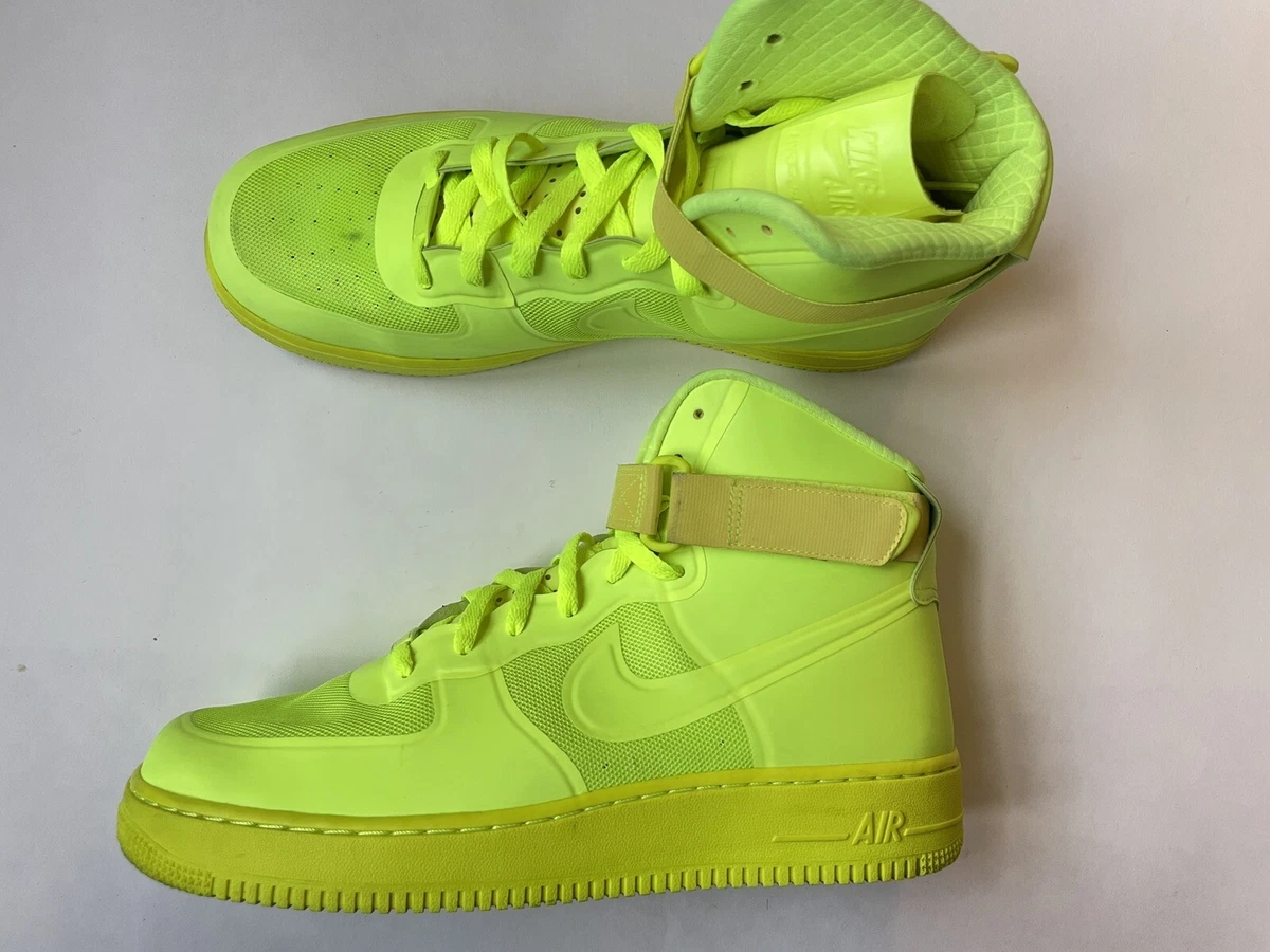 AIR FORCE HYPERFUSE VOLT Yellow Top 454433-700 Mens Size 11 | eBay