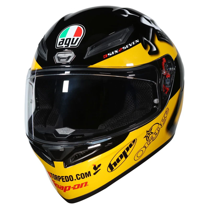 AGV K1-S Guy Martin Yellow Black, photo 2 of 7