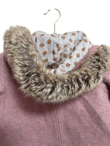 ZARA Girls Pea Coat with Hood Size: 110 CM 4-5 Years - Picture 7 of 8