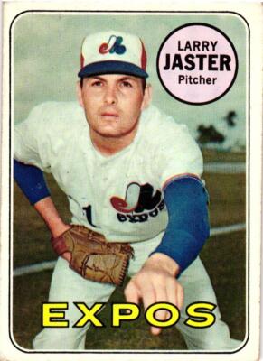1969 Topps #496 Larry Jaster