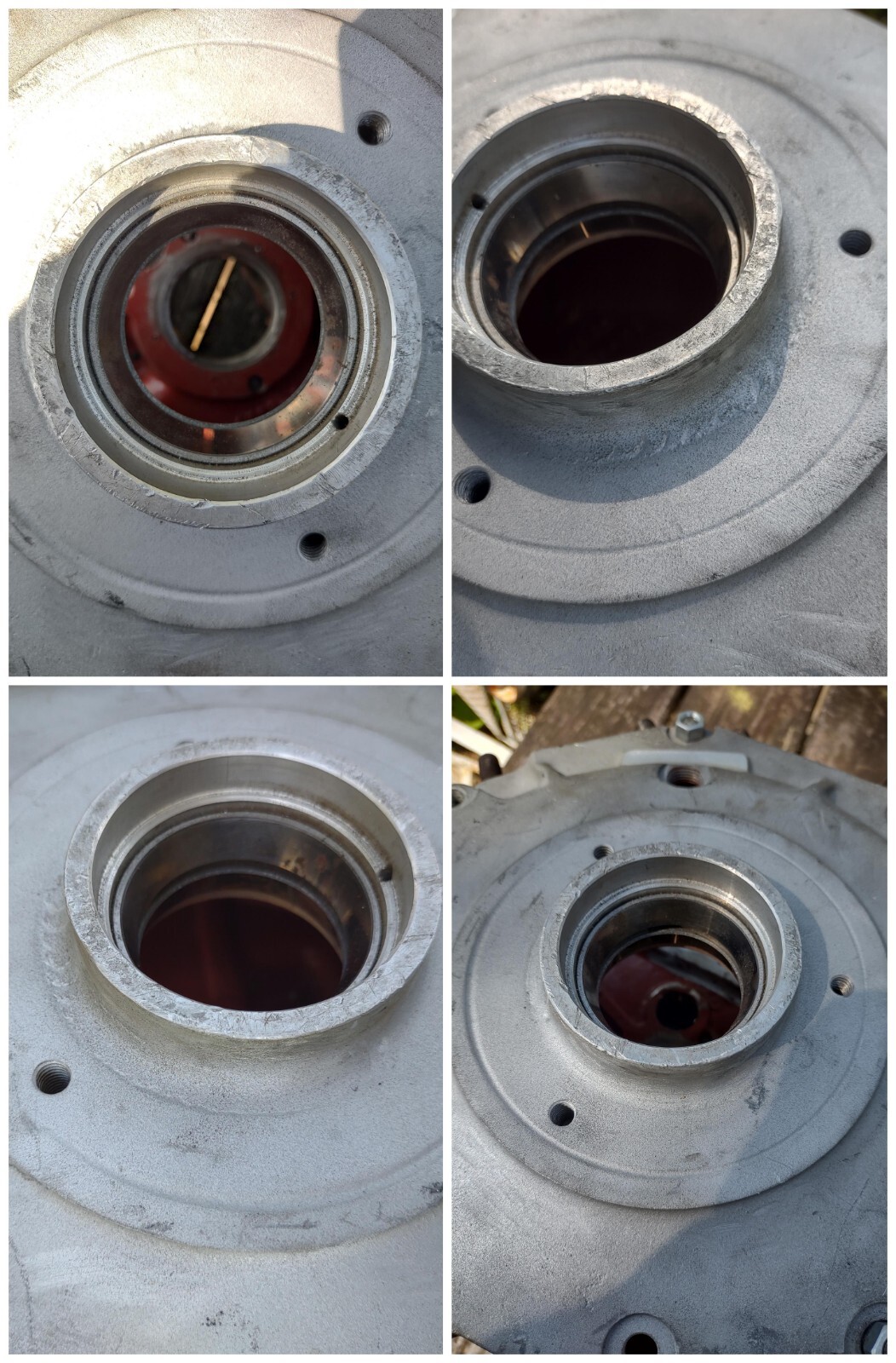 Harley Panhead Cases Chopper Pan 2456353B 24541 Left & Right Case eBay