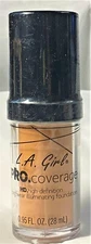 (1) L.A. Girl Pro Coverage Illuminating Foundation  #GLM648 Soft Honey