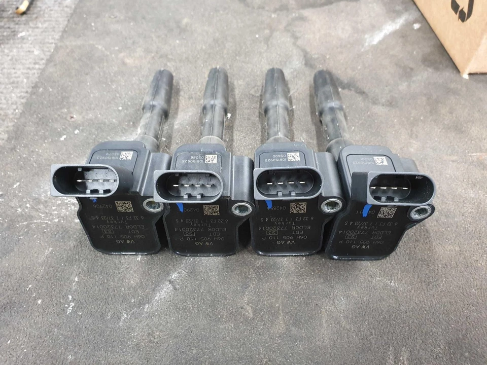 19 20 21 22 23 AUDI Q3  Set of 4 OEM Coil Packs ID# 06H905110P - Image 3 of 4