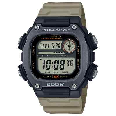 Casio DW291HX-5AV, World Time Watch, 200 Meter WR, 10 Year Battery, Alarm, Date