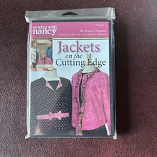 Sewing with Nancy DVD Jackets On The Cutting Edge N. Zieman J. Fenton K. Artines