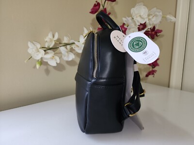 NEW $110 Melie Bianco- Louise Black Luxury Soft Vegan  display picture 1