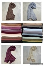 Premium Cotton Jersey 177x66 cm Hijab Scarf Muslim Headwear