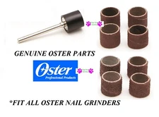 Oster GENTLE PAWS & PROFESSIONAL Nail Grinder SANDING BAND&Replacement Drum SET